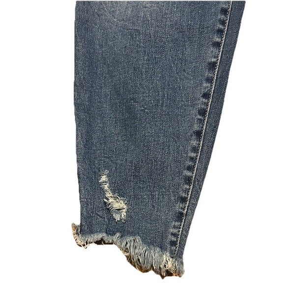 KanCan Signature Low Rise Ankle Skinny Jeans Women’s Size 32  Distressed Hem - Picture 3 of 8